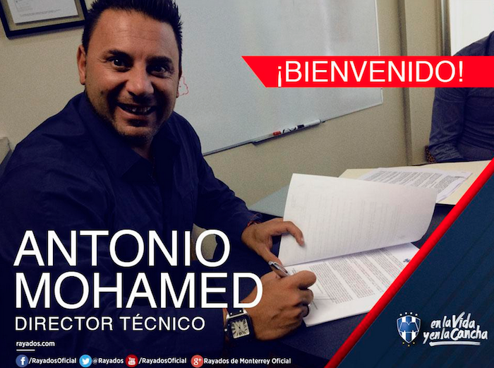 Según informó el Monterrey a través de sus redes sociales "el Turco" será presentadoa las dos de la tarde Foto vía @Rayados