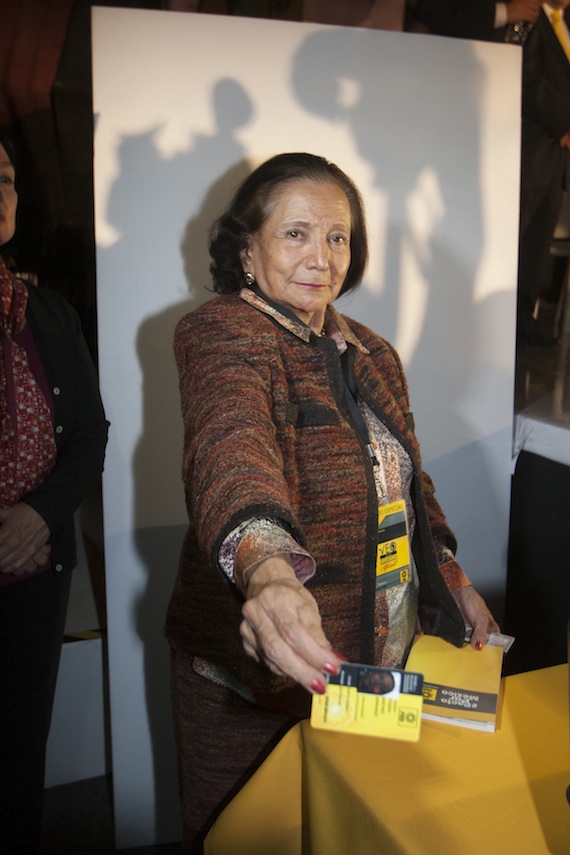 Ifigenia Martínez y Hernández, una de las principales fundadoras del PRD. Foto: Cuartoscuro