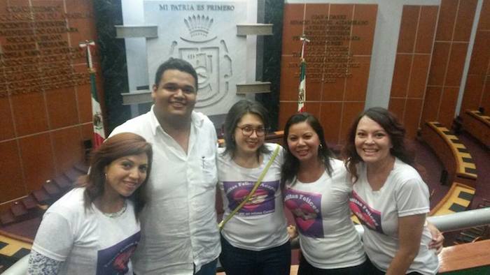 Gretta durante la aprobacion Ley de Bienestar Animal el 30 de julio de 2014. Foto: Cortesía.