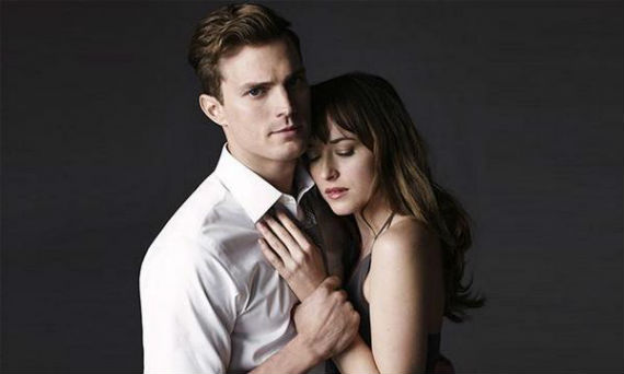 Dakota Johnson y Jamie Dornan dan vida a los protagonistas de 50 sombras de grey. Foto: Entertainment Weekly