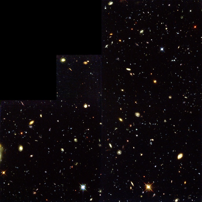 La imagen obtenida es una de las imágenes de luz visible/ultravioleta más profunda del universo jamás registrada. Foto: ESO