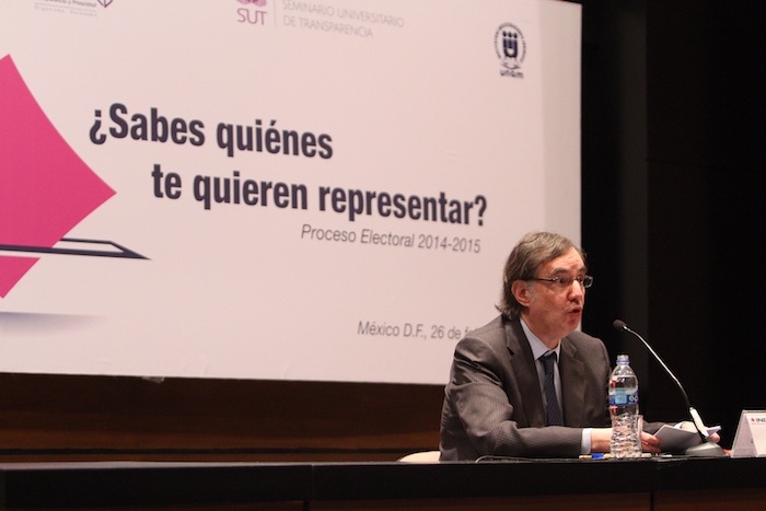 Woldenberg dijo que México vive momentos de importante rechazo y hartazgo social. Foto: Cuartoscuro.