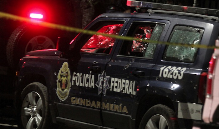 la Policía Federal informó que cinco elementos de la División de Gendarmería de la Policía Federal fallecieron. Foto: EFE.