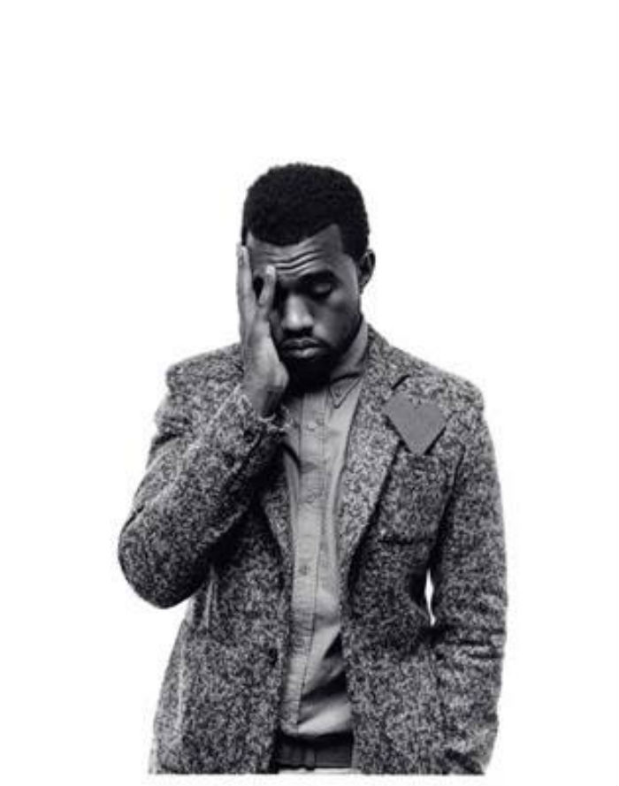 A veces Kanye ewswt parece aburrirse de todo. Foto: Facebook de Kanye West