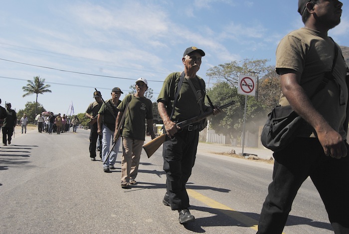 Elementos de la UPOEG. Foto: Cuartoscuro/Archivo.