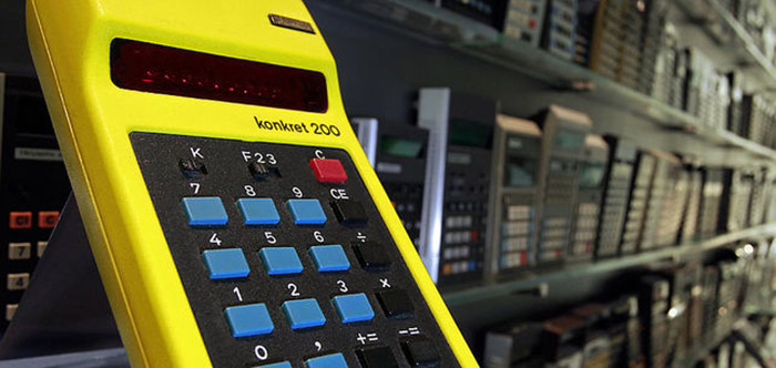 Colección de calculadoras digitales del Heinz Nixdorf MuseumsForum