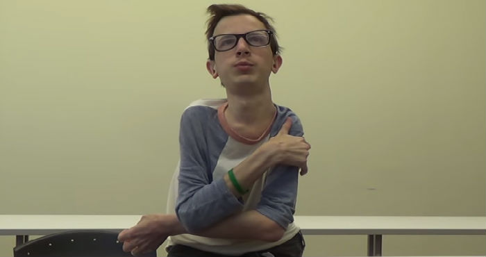 Joey Suchanek, uno de los 700 casos comprobados de FOP. Fotografía: Youtube