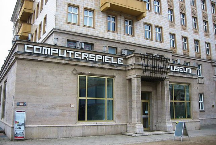 Fachada principal del Museo de los Videojuegos de Berlín