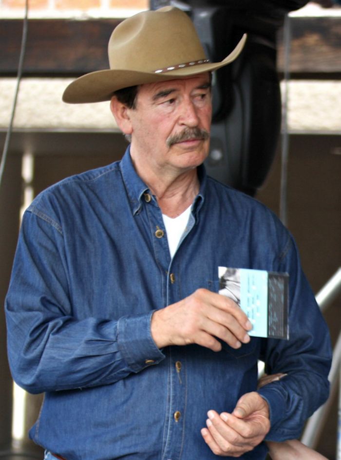 Fox pidió a los padres de los 43 normalistas perdonar. Foto: Cuartoscuro.