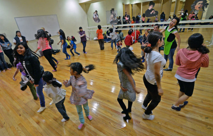 Bailando alrededor de Caravaggio. Foto: CONACULTA