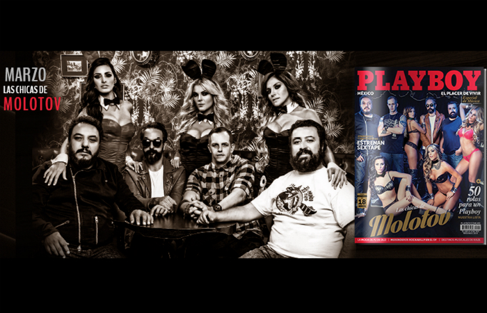 En la actualidad, Molotov promueve su reciente álbum discográfico "Agua maldita", que posee una mezcla de rock y rap a través de 10 canciones producidas por Jason Perry y que cuenta con las colaboraciones de Run DMC y Money Mark. Foto: Facebook de Playboy México Oficial