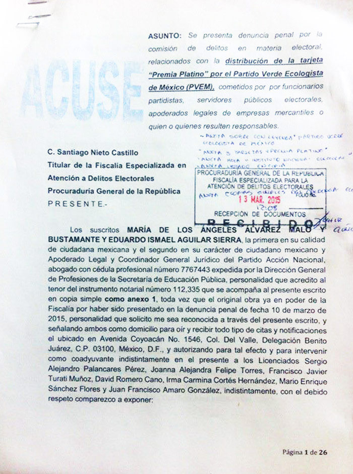 La demanda. Foto: David Martínez. SinEmbargo