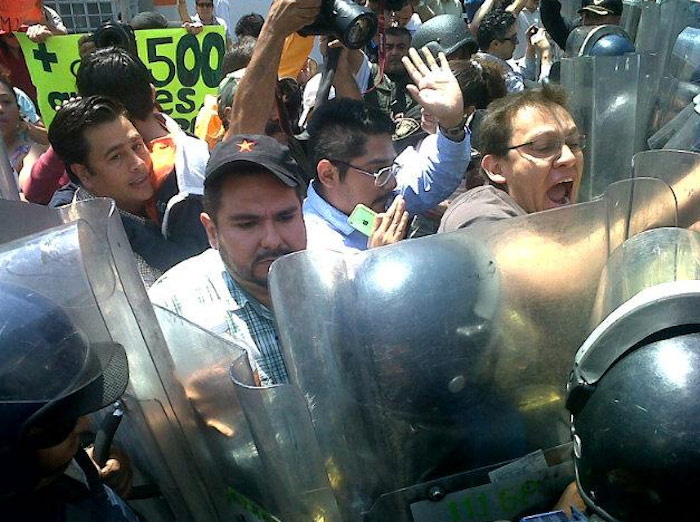 Vecinos contra la tala. Foto: @susanakana