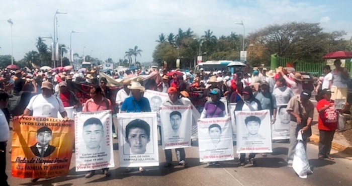 Marcha en Acapulco. Foto: El Sur
