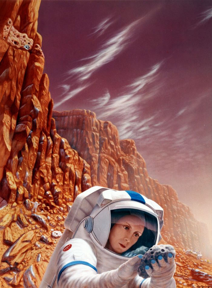 La posibilidad de visitar Marte ha desencadenado muchas especulaciones desde hace varias décadas. Foto: NASA