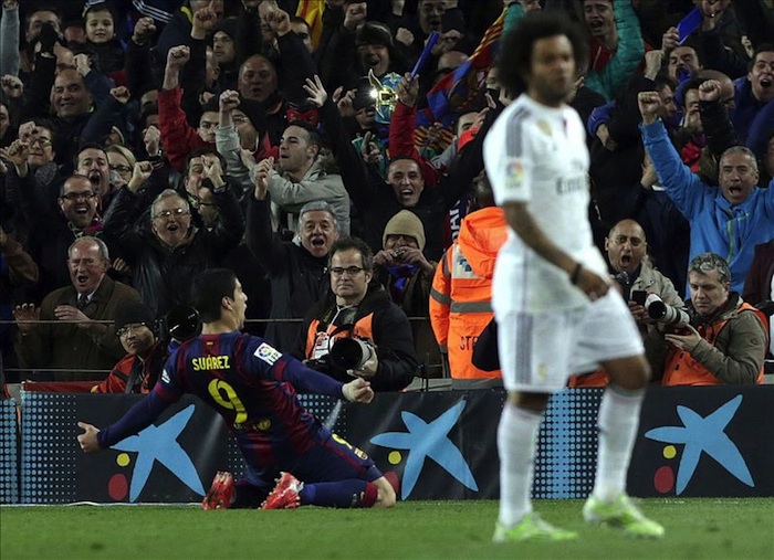 Este resultado permite al conjunto de Luis Enrique Martínez afianzar el liderato de la Liga. Foto: EFE