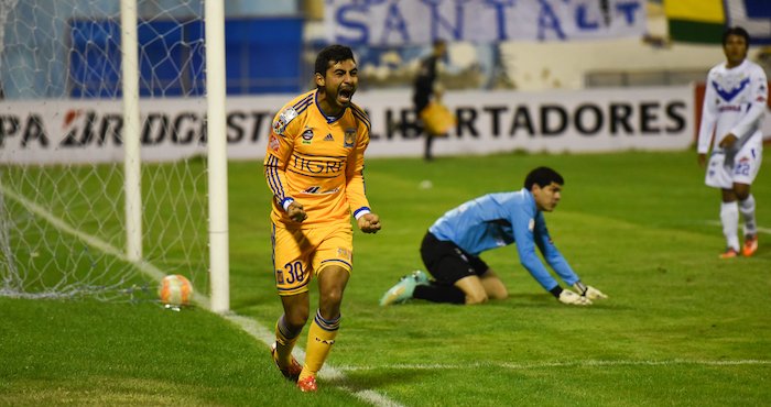 Tigres de la UANL derrotó 1-0 al San José Oruro de Bolivia en la Copa Libertadores. Foto: Cuartoscuro