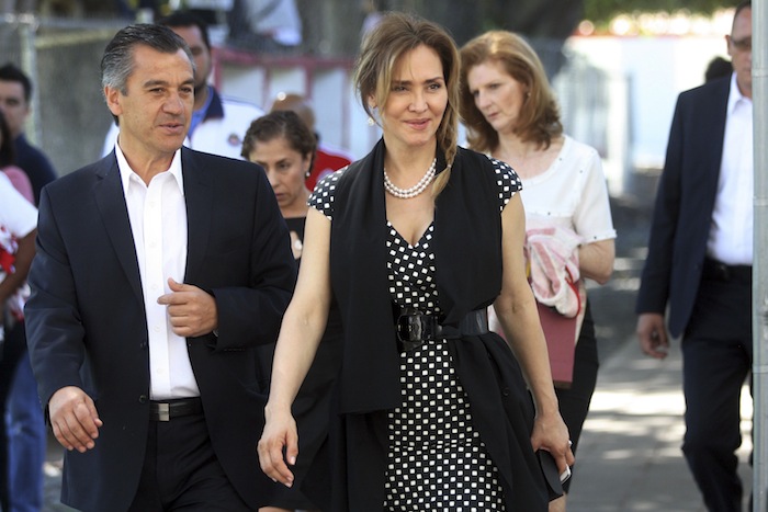 Fuentes de visita a las instalaciones de Verde Valle durante la practica de las Chivas del Guadalajara. 13 de febrero de 2013. Foto: Cuartoscuro.