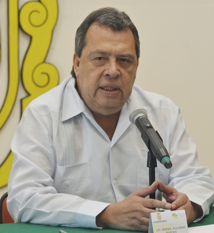 Ángel Aguirre regresará a su puesto para nombrar a Sofío Ramírez como Secretario e Gobierno. Foto: Cuartoscuro