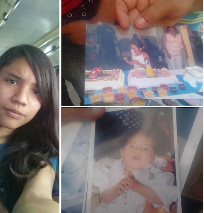 Fotografías de Alondra con su familia. Foto: Zona Franca