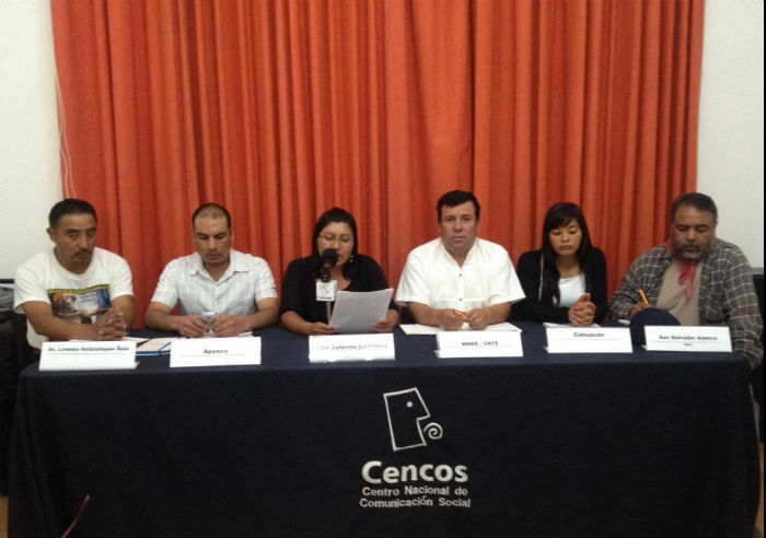 El supuesto "desarrollo" de Edomex viola los derechos humanos, dijeron activistas. Foto: Cencos. 