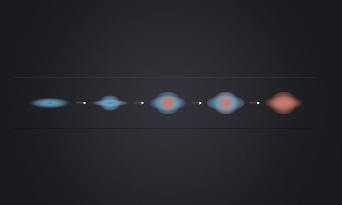 Las galaxias mueren de dentro hacia afuera de acuerdo con los datos recogidos por el VLT y el Hubble. Foto: ESO