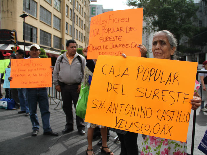 Ahorradores defraudados de Oaxaca, en el olvido gubernamental. Foto: Cuartoscuro