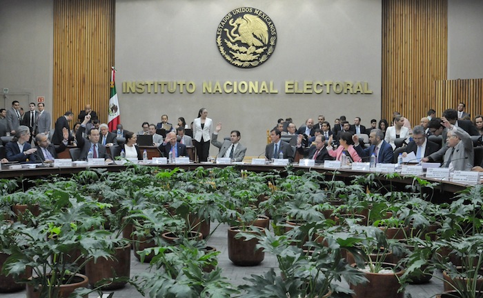 A partir de la próxima semana el Instituto Nacional Electoral comenzará un ciclo de discusiones de las plataformas electorales de todos los partidos políticos. Foto: Cuartoscuro.