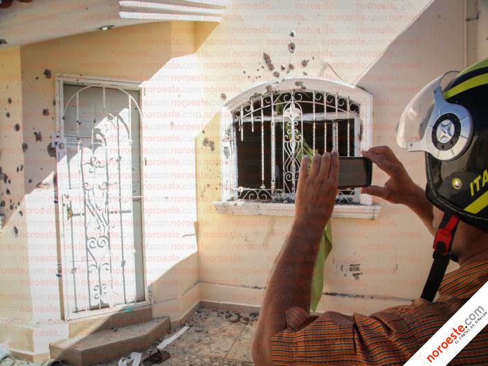 Casa de seguridad genera morbo entre los habitantes Foto: Noroeste