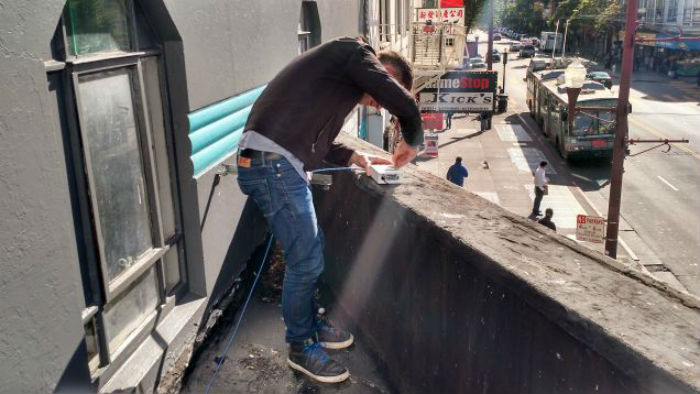 Los sensores fueron colocados en varias ciudades del mundo para propiciar el intercambio de datos. Foto: Gizmodo