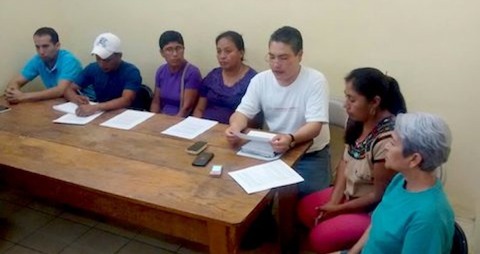 En conferencia de prensa, los padres rechazaron que Rogelio Ortega se haya reunido con ellos. Foto: Lenin Ocampo/ ElSur