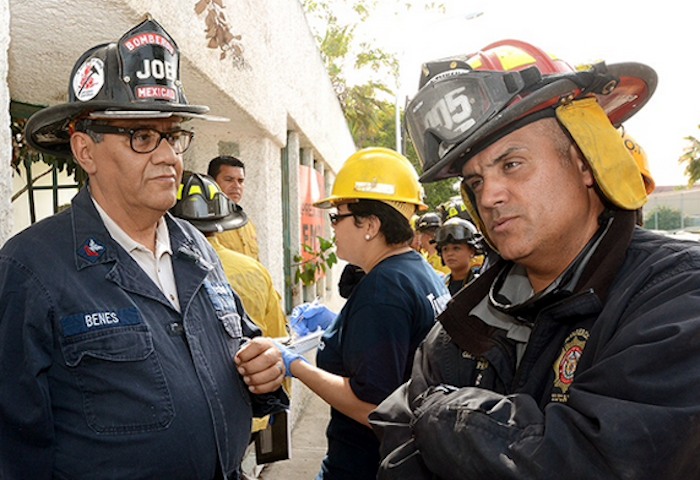 “Especializar y profesionalizar al bombero”, señaló Rosas es la finalidad de este curso de 120 horas