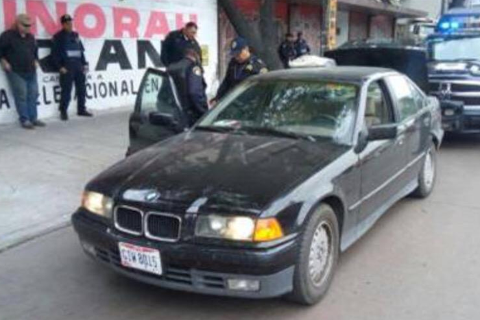 Agentes detuvieron a estadounidense con armas de fuego en #LaNápoles. Foto: Vía Twitter @SSP_CDMX