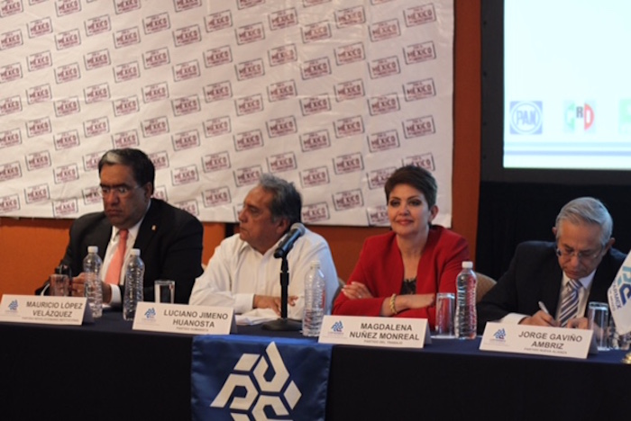 El debate de los líderes de las fuerzas políticas del DF estuvo moderado por Pedro Ferriz de Con. Foto: Luis Barrón, SinEmbargo