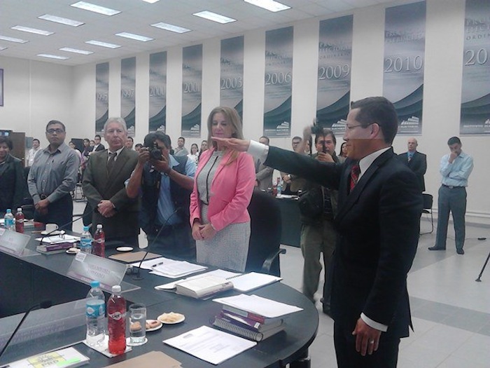 Juan Carlos Cano en su toma de protesta Foto: Archivo, Zona Franca