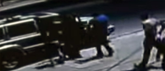 El momento del ataque. Foto tomada de video