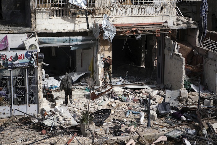 Ciudad de Alepo. Foto: EFE.