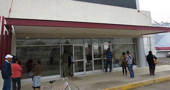 Los hechos ocurrieron en el Hospital General de Rioverde. Foto: Especial.