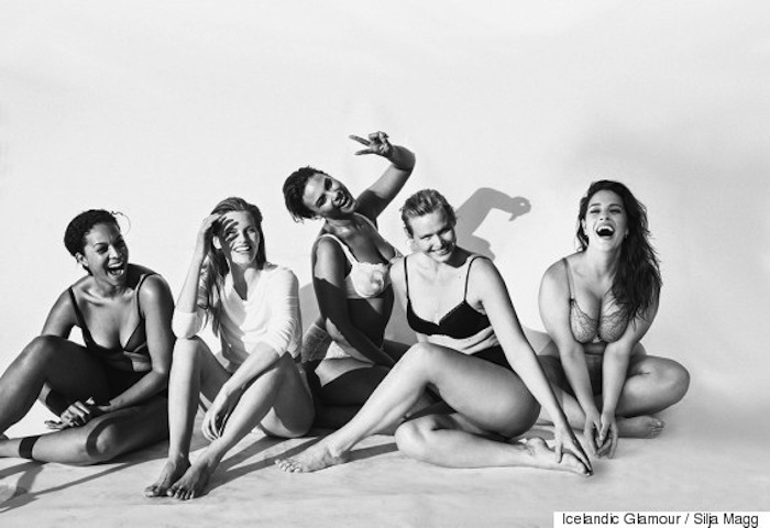 Modelos de talla grande buscan cambiar percepción de la belleza Foto: Icelanding Glamour