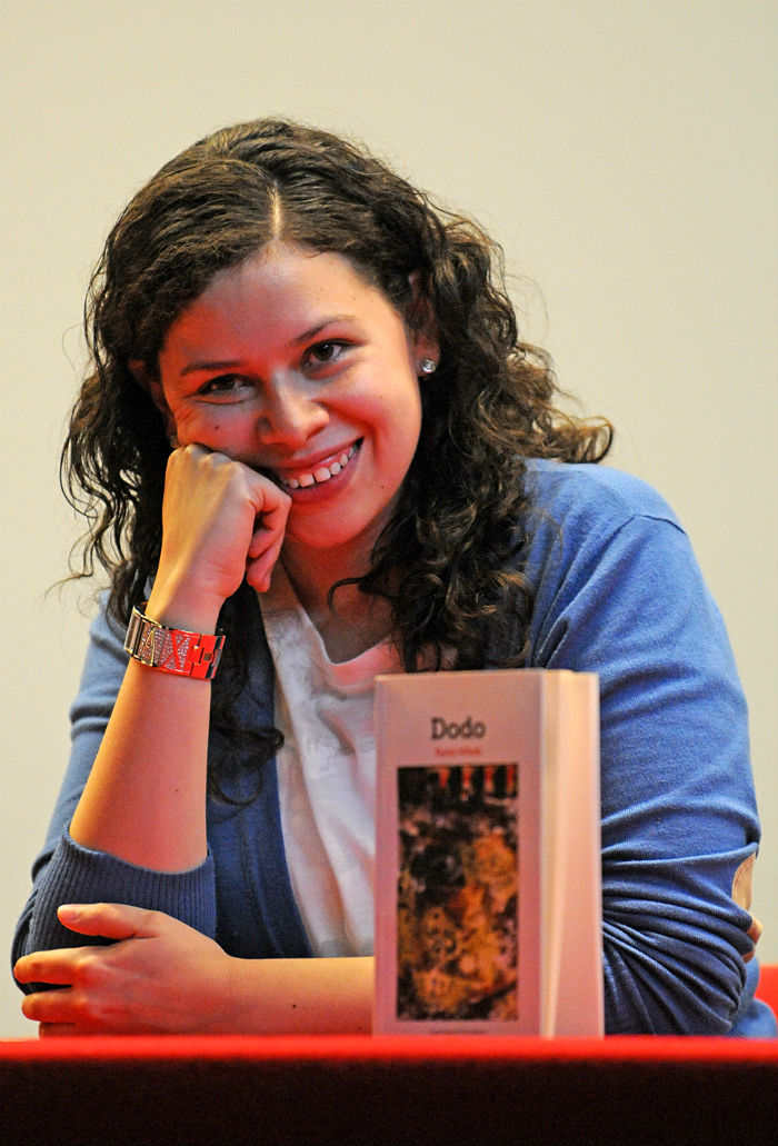 Karen Villeda y su Dodo. Foto: Conaculta