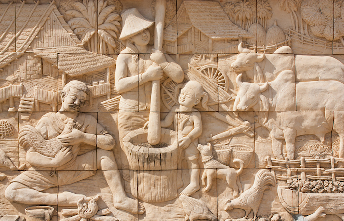 En 1977 los científicos descubrieron un cachorro que había sido enterrado en los brazos de un humano debajo de un hogar que data de 12 mil años atrás en el norte de Israel. Foto: Shutterstock/Archivo.