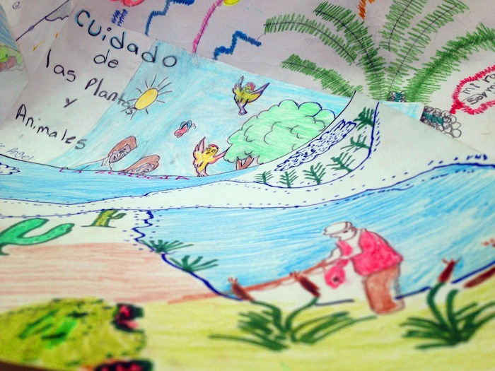 La Dirección Municipal de Ecología dio a conocer que más de 180 niños oriundos de esta ínsula participaron en el Séptimo Concurso Municipal Infantil de Dibujo Ecológico. Foto: Notimex