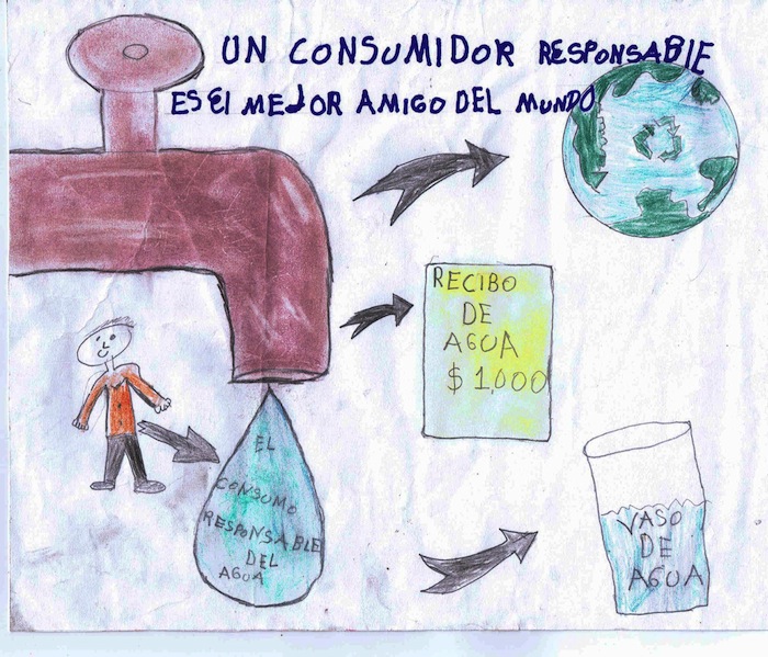 Otro ejemplo de los dibujos que participan en el certamen. Foto: Notimex