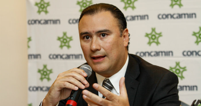 Manuel Herrera secretario de la Concamin. Foto: Cuartoscuro