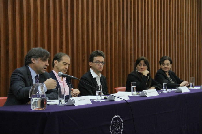 El grupo de expertos de la CIDH presentó el pasado 6 de septiembre el informe del caso Ayotzinapa. Foto: Luis Barrón, SinEmbargo