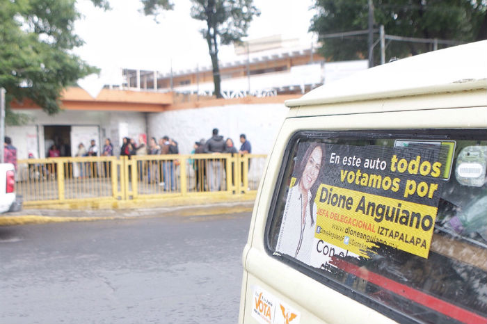 Elecciones en Iztapalapa el pasado domingo. Foto: Francsico Cañedo