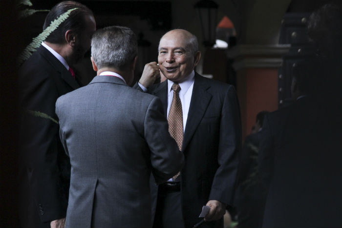 El ex Gobernador Manuel Cavazos Lerma. Foto: Cuartoscuro.