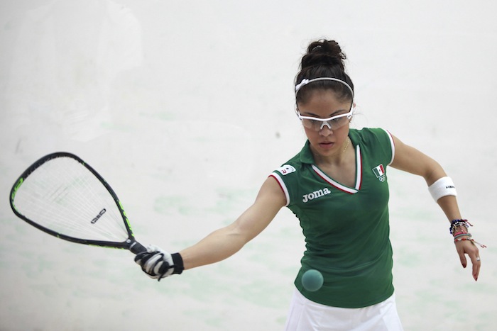 La tenista, Paola Longoria. Foto: Cuartoscuro