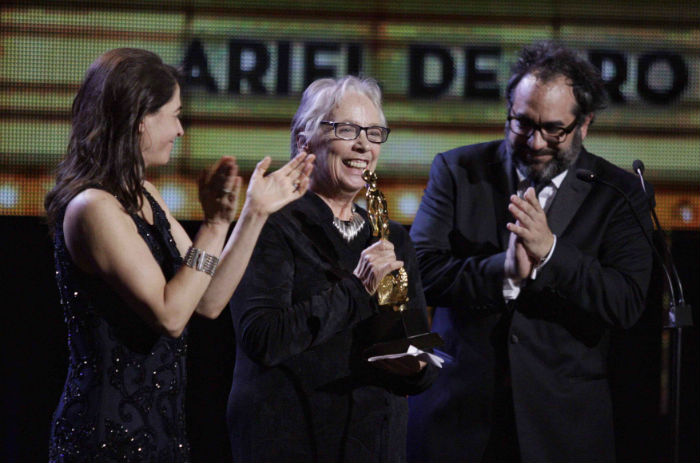 Para la conocida productora Bertha Navarro, hay "limpieza social" en México. FOTO: ISAAC ESQUIVEL /CUARTOSCURO.COM