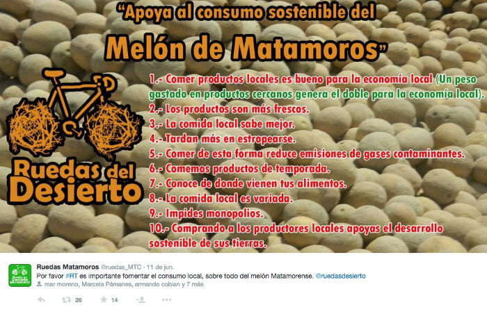 Los usuarios de redes recomendaron adquirir el producto con los trabajadores agrícolas y no en tiendas de autoservicio. Foto: Twitter.